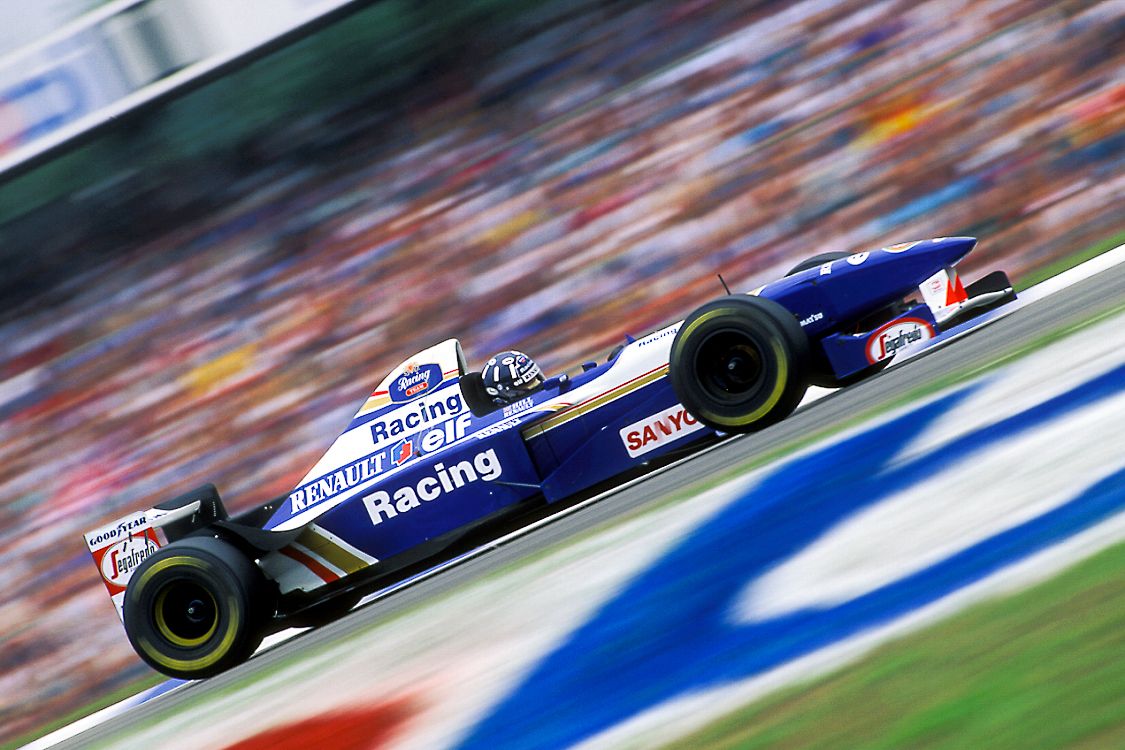 Damon Hill GP Allemagne F1 1995 Sebastien Desnoulez tirage Fine Art Une image pour rever