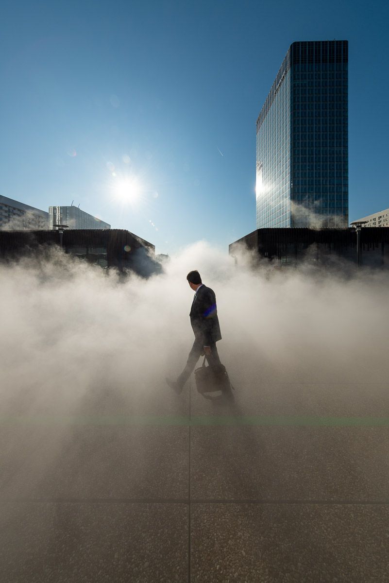 Walking through the fog Sebastien Desnoulez Fine Art print Une image pour rever passe partout