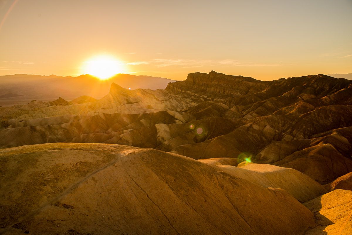 Zabriskie point Sebastien Desnoulez tirage Fine Art Une image pour rever