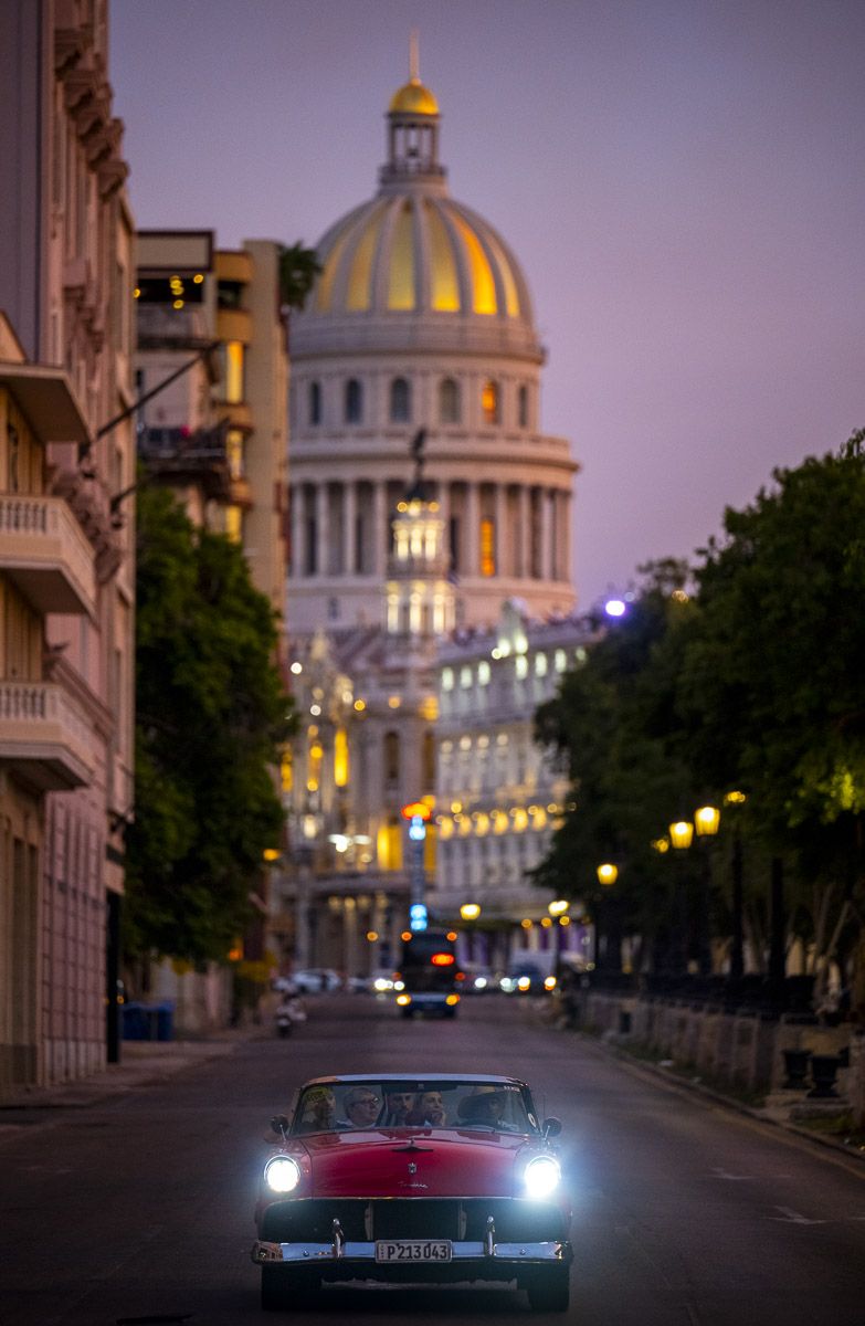 Avenue du Prado La Havane Sebastien Desnoulez tirage Fine Art Une image pour rever