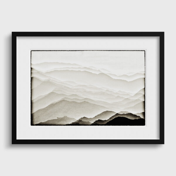 Al Ruman Mountains Sebastien Desnoulez tirage Fine Art Une image pour rever cadre passe partout