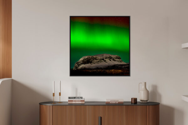 Aurora borealis 1 Pierre Chancy Fine Art print An image for revering the american crate in situation