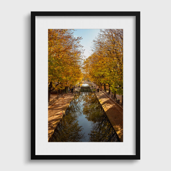 Canal Saint Martin Sebastien Desnoulez tirage Fine Art Une image pour rever passe partout