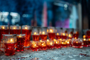 Lampes a huile Thien Hau temple Saigon Sebastien Desnoulez tirage Fine Art Une image pour rever