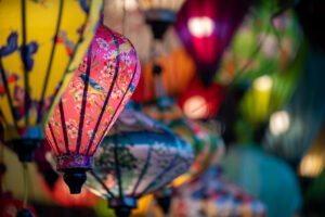 Lanterns of Hoi An II Vietnam Sebastien Desnoulez Fine Art print Une image pour rever