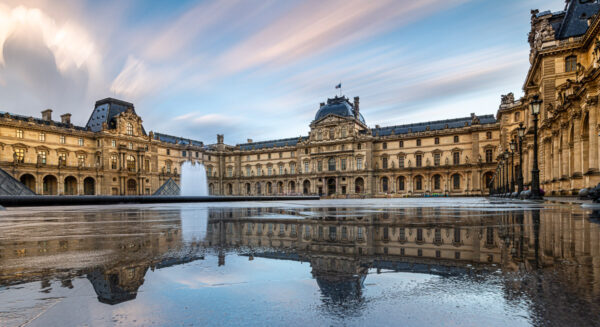 Le Louvre Sebastien Desnoulez tirage Fine Art Une image pour rever