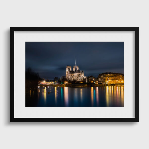 Notre Dame de Paris avant le drame Sebastien Desnoulez tirage Fine Art Une image pour rever passe partout