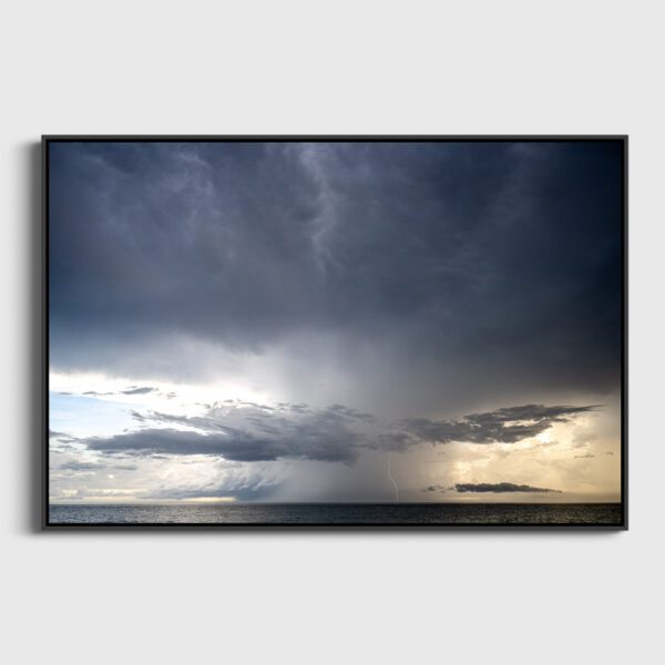 Orage a Trinidad del Mar Sebastien Desnoulez tirage Fine Art Une image pour rever caisse americaine