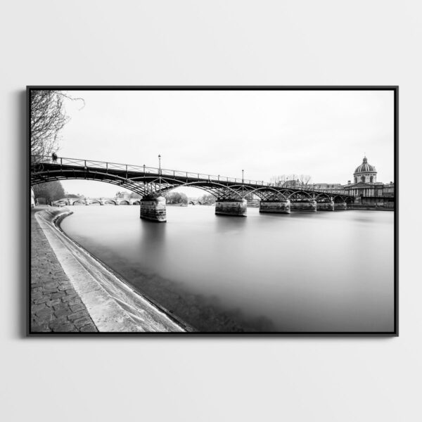 Seine and Pont des Arts Paris Sebastien Desnoulez Fine Art print Une image pour rever caisse americaine