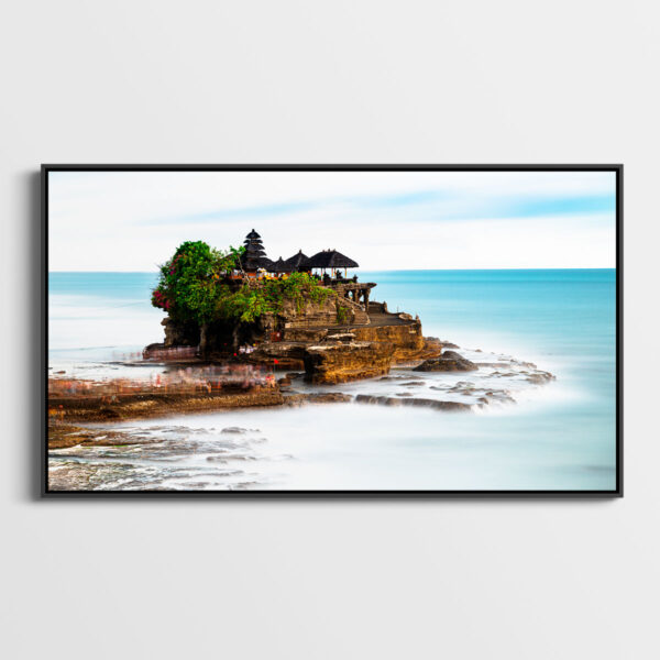 Tanah Lot Temple Bali Sebastien Desnoulez tirage Fine Art Une image pour rever caisse americaine