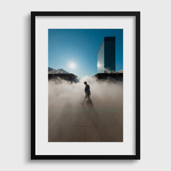 Walking through the fog Sebastien Desnoulez Fine Art print Une image pour rever passe partout