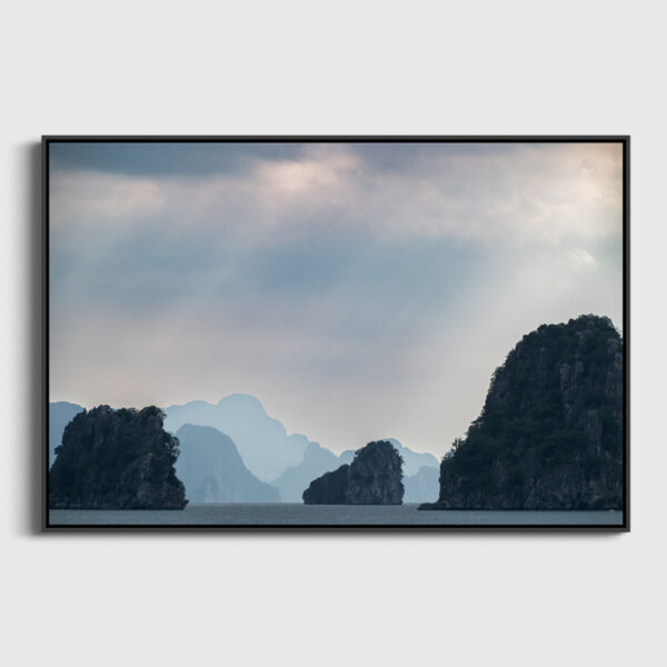 Baie d Ha Long 2 Sebastien Desnoulez tirage Fine Art Une image pour rever caisse americaine