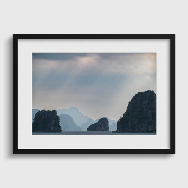 Baie d Ha Long 2 Sebastien Desnoulez tirage Fine Art Une image pour rever passe partout