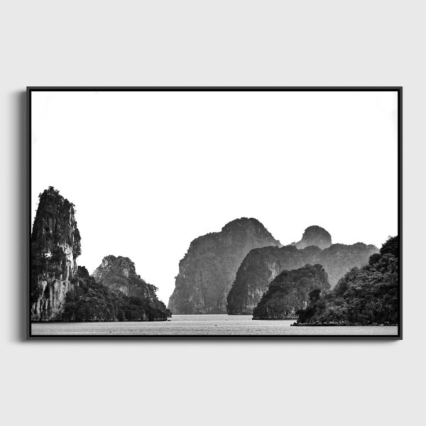 Baie d Ha Long Sebastien Desnoulez tirage Fine Art Une image pour rever caisse americaine