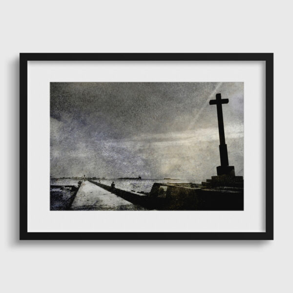 Calvaire Yves Langlois Fine Art print An image for rever passe partout