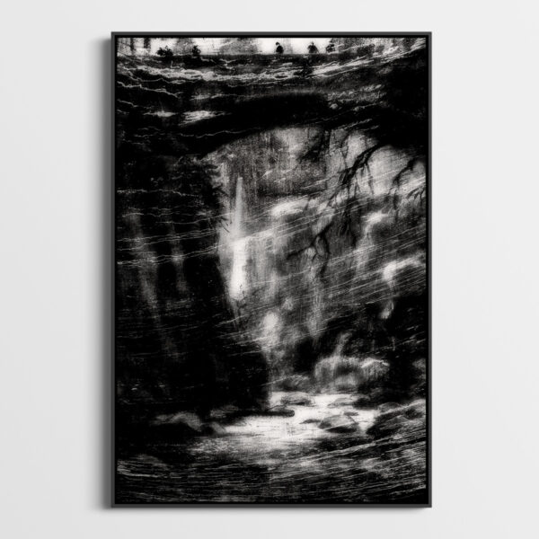 Waterfall in Bali Yves Langlois Fine Art print Une image pour rever caisse americaine