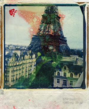 Eiffel Invasion Andre Dress Fine Art print One image for rever