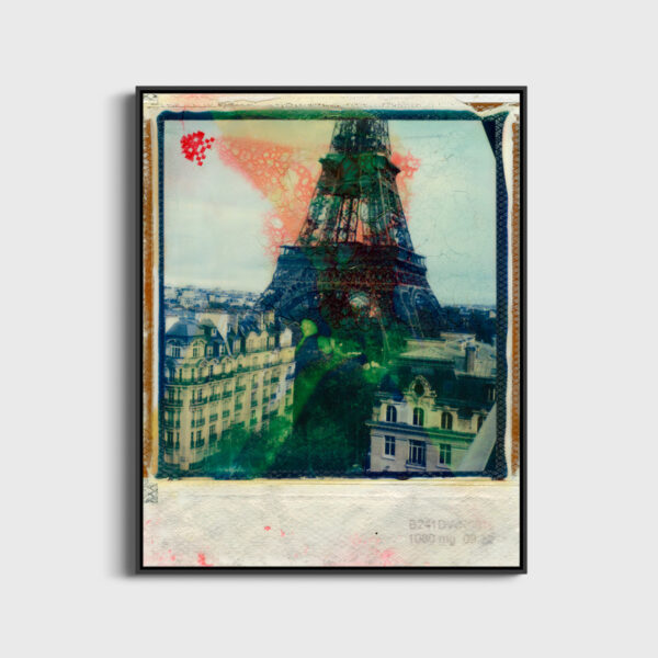 Eiffel Invasion Andre Robe tirage Fine Art Une image pour rever caisse americaine