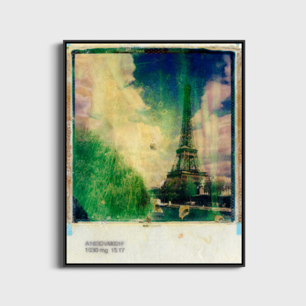 Eiffel Promenade Andre Robe tirage Fine Art Une image pour rever caisse americaine