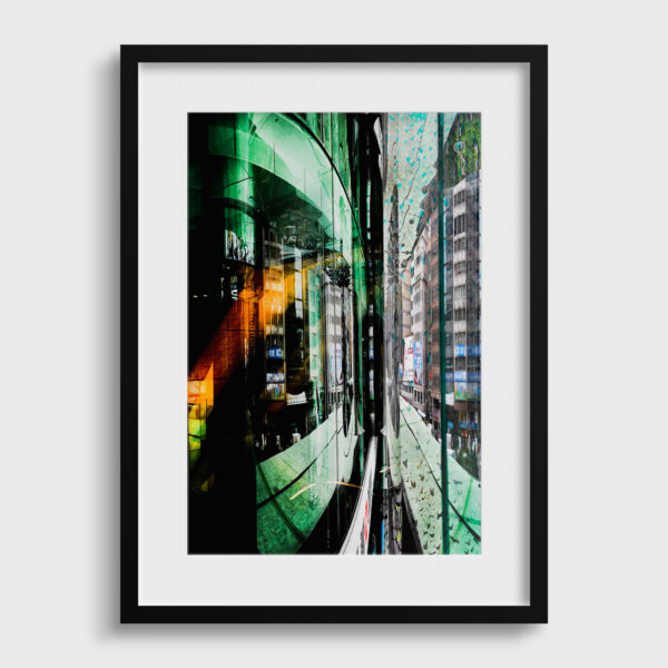 Kaleidoscope urbain Yves Langlois Fine Art print Une image pour rever passe partout