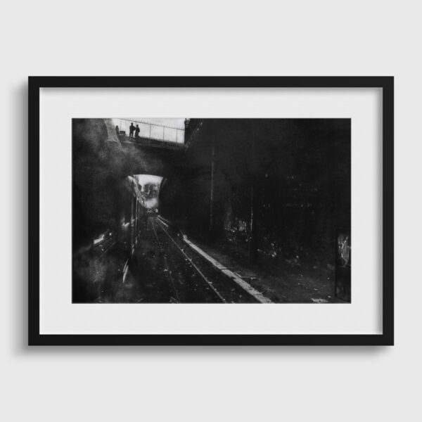 Le train a vapeur Yves Langlois Fine Art print Une image pour rever passe partout