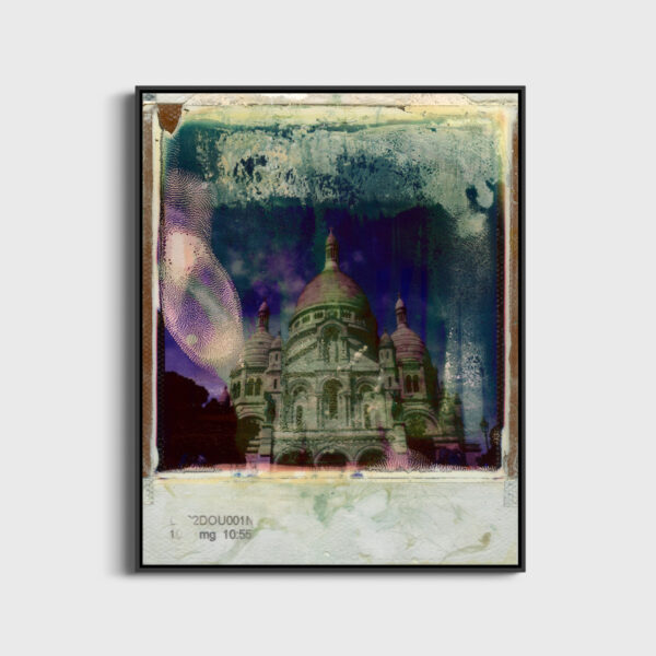 Montmartre Andre Robe tirage Fine Art Une image pour rever caisse americaine