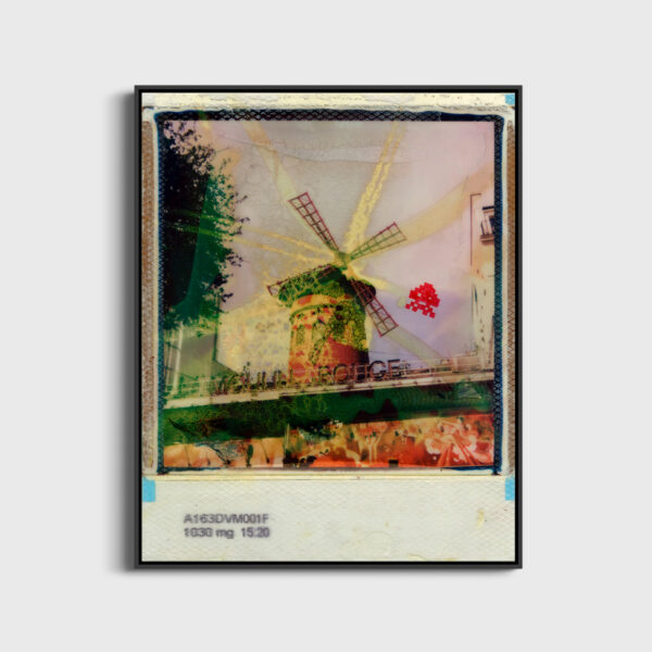 Moulin Rouge Andre Robe Fine Art print An image for revering floating frame