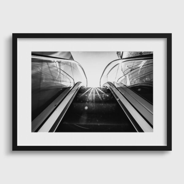 Surprise on top of the stairs Sebastien Desnoulez Fine Art print Une image pour rever passe partout