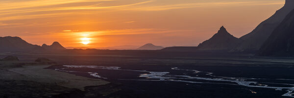 Lever de soleil en Islande Pierre Chancy tirage Fine Art Une image pour rever