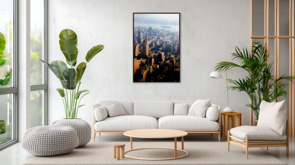 Empire State view Andre Robe tirage Fine Art Une image pour rever caisse americaine en situation