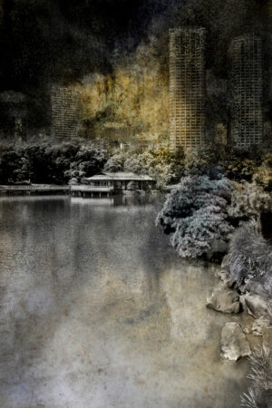 Hama Rikyu serenite Yves Langlois tirage Fine Art Une image pour rever